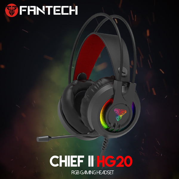Fantech Chief II HG20 RGB Gaming Headset Black Fantech Chief II HG20 RGB Gaming Headset Black